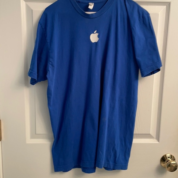 American Apparel Other - Apple logo men’s blue size L t-shirt